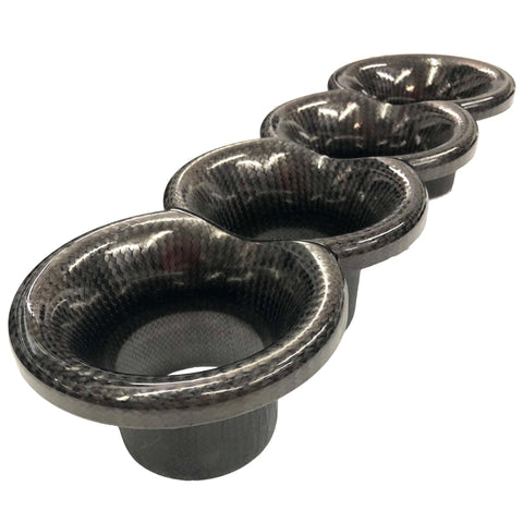 DRAG CARTEL Carbon Fiber 70MM / 3'' Ram Tubes