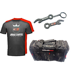 Duffle Bag, Key Chain, and OG T Shirt Special