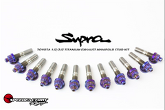 SpeedFactory 1JZ/2JZ Toyota Exhaust Manifold Titanium Stud Kit