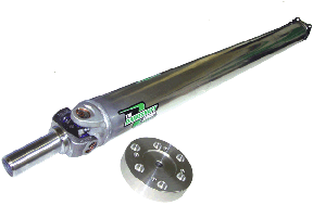 TOYOTA 93-98 Supra Turbo with TH400 Trans Conversion 1-Piece Pro-Series Chromoly Driveshaft with Aluminum Conversion Plate